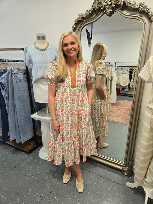 Blooming Florals Midi