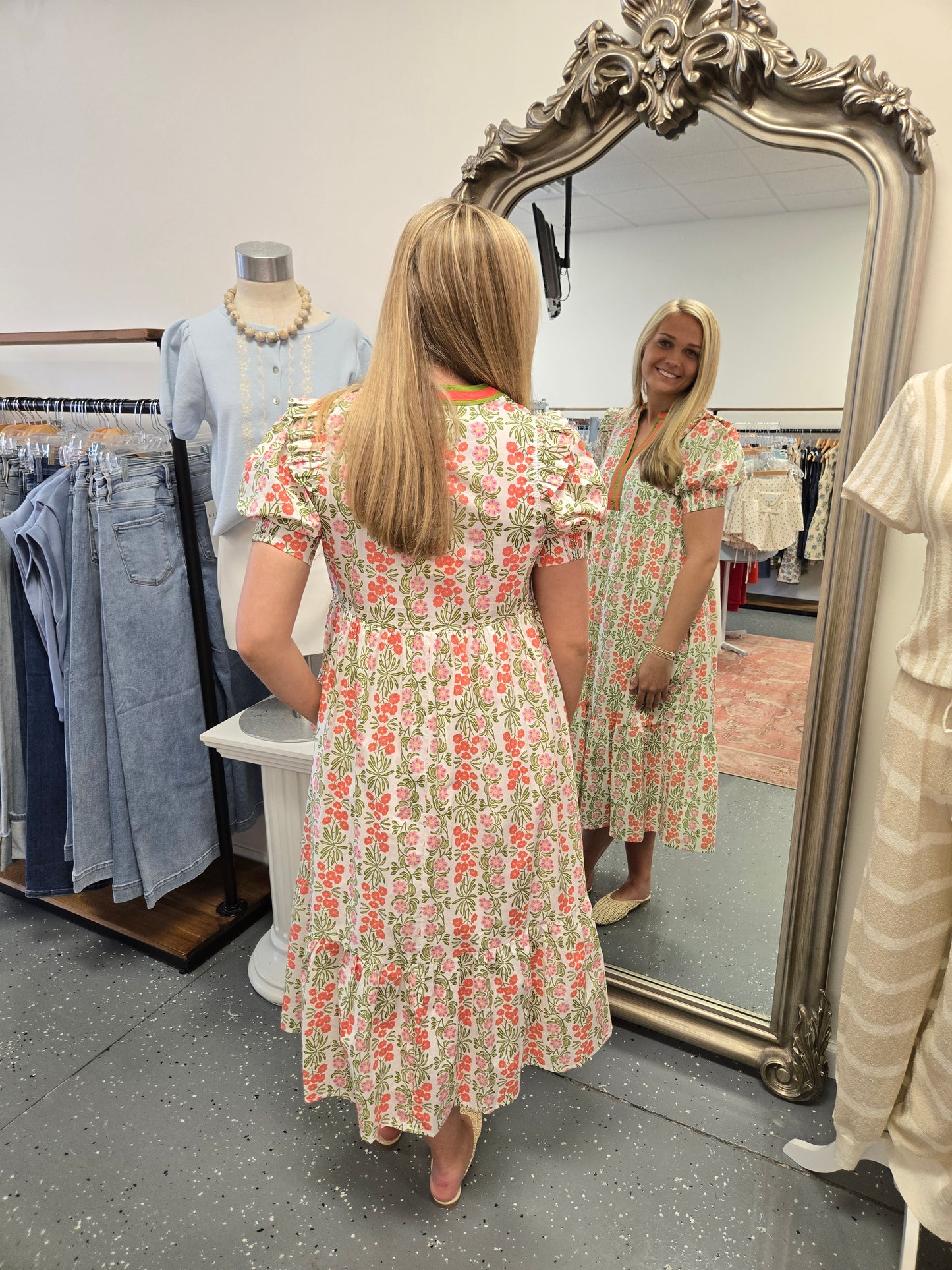 Blooming Florals Midi