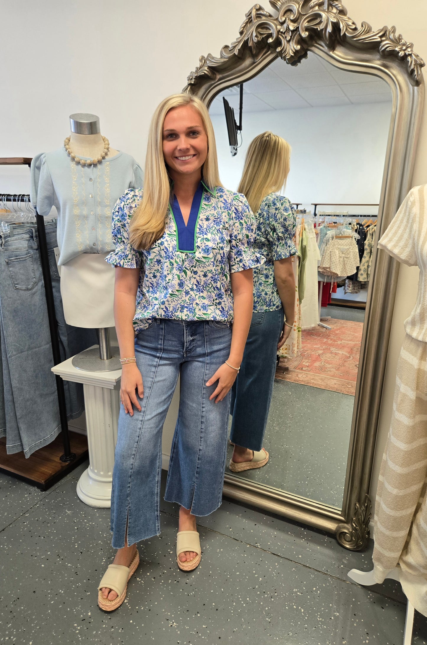 Ashley Puff Sleeve Top