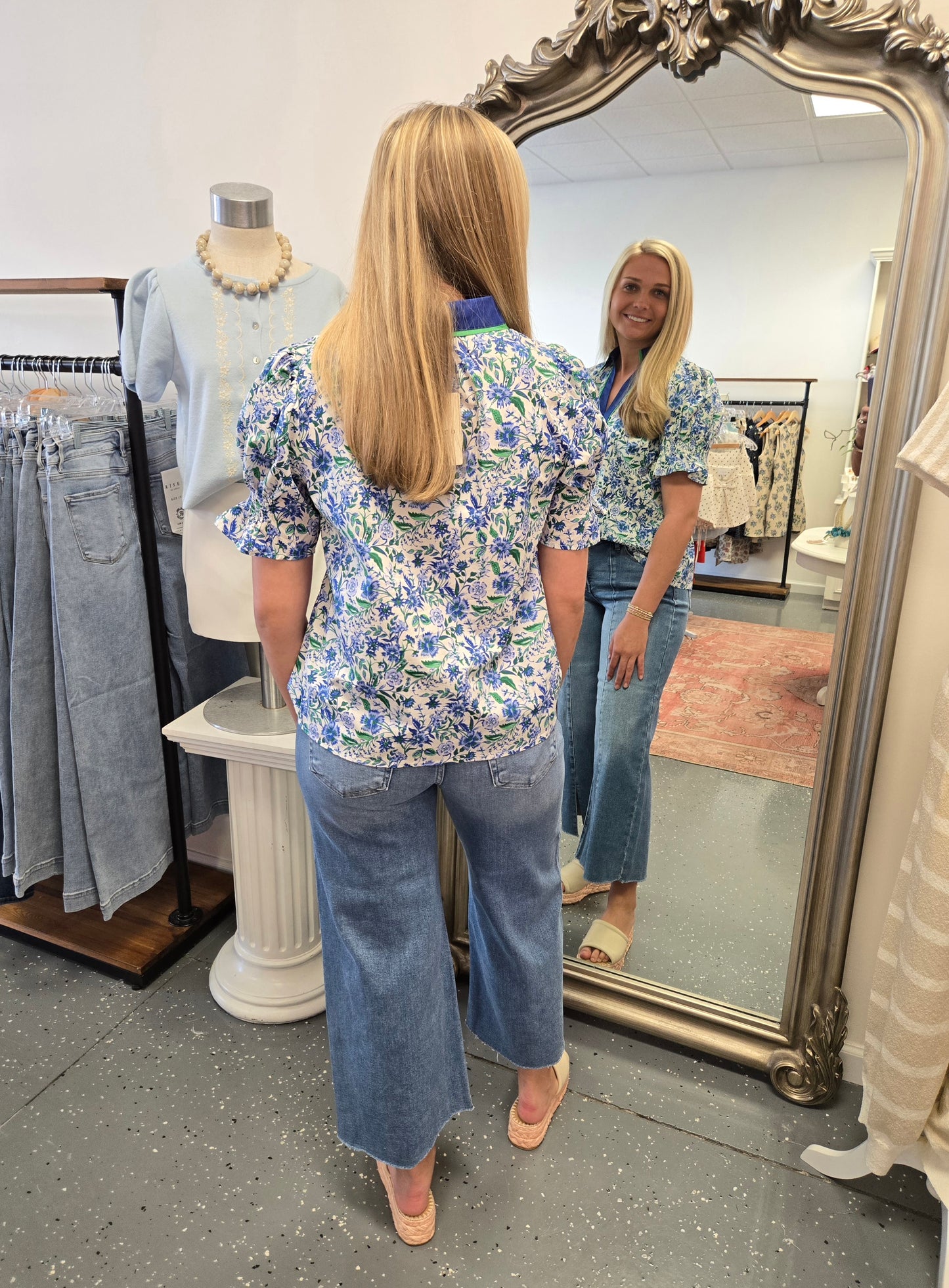 Ashley Puff Sleeve Top