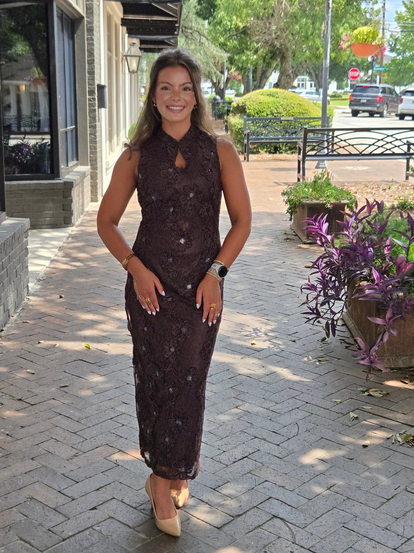 Lace Romance Midi Dress