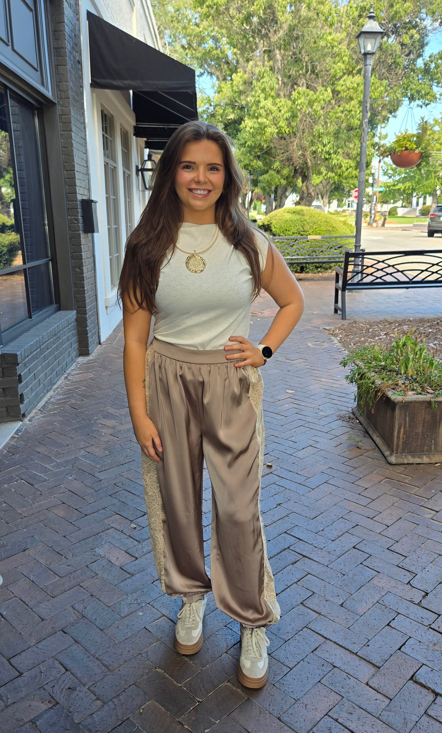 Satin Balloon Pants