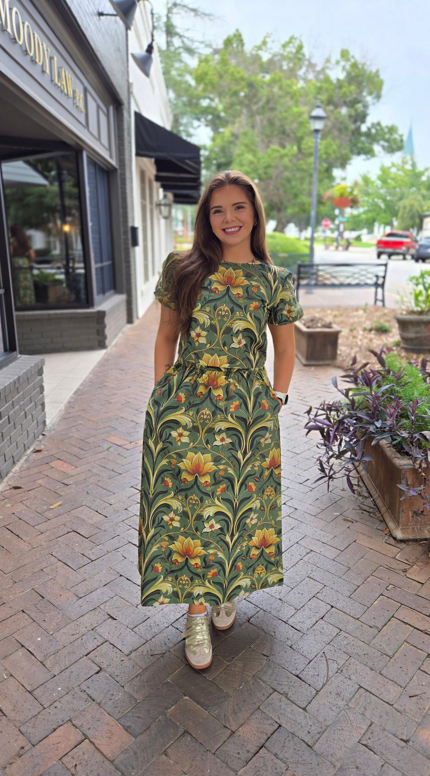 Floral Two Piece Set
