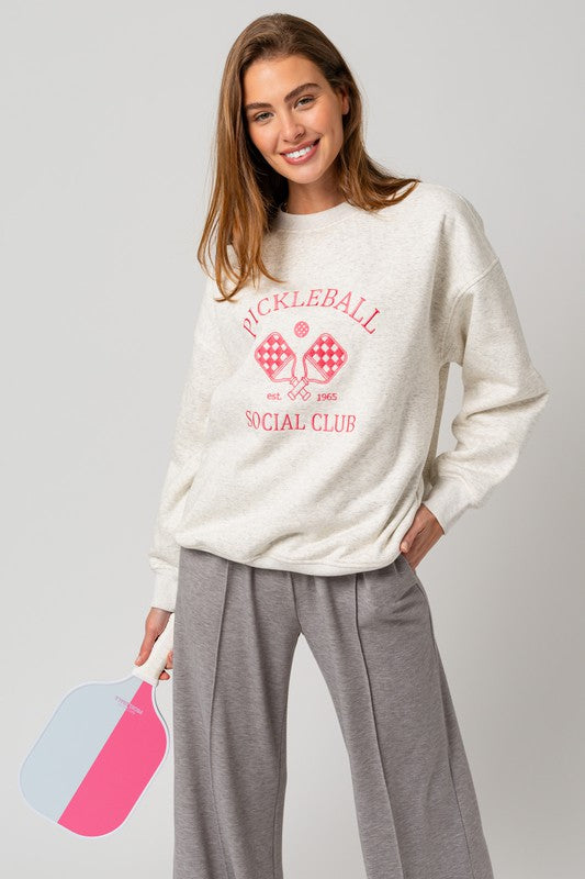 Pickleball Social Club Pullover