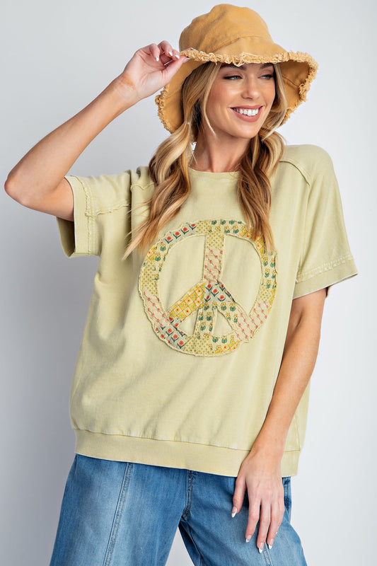 Peace Patch Vintage Tee