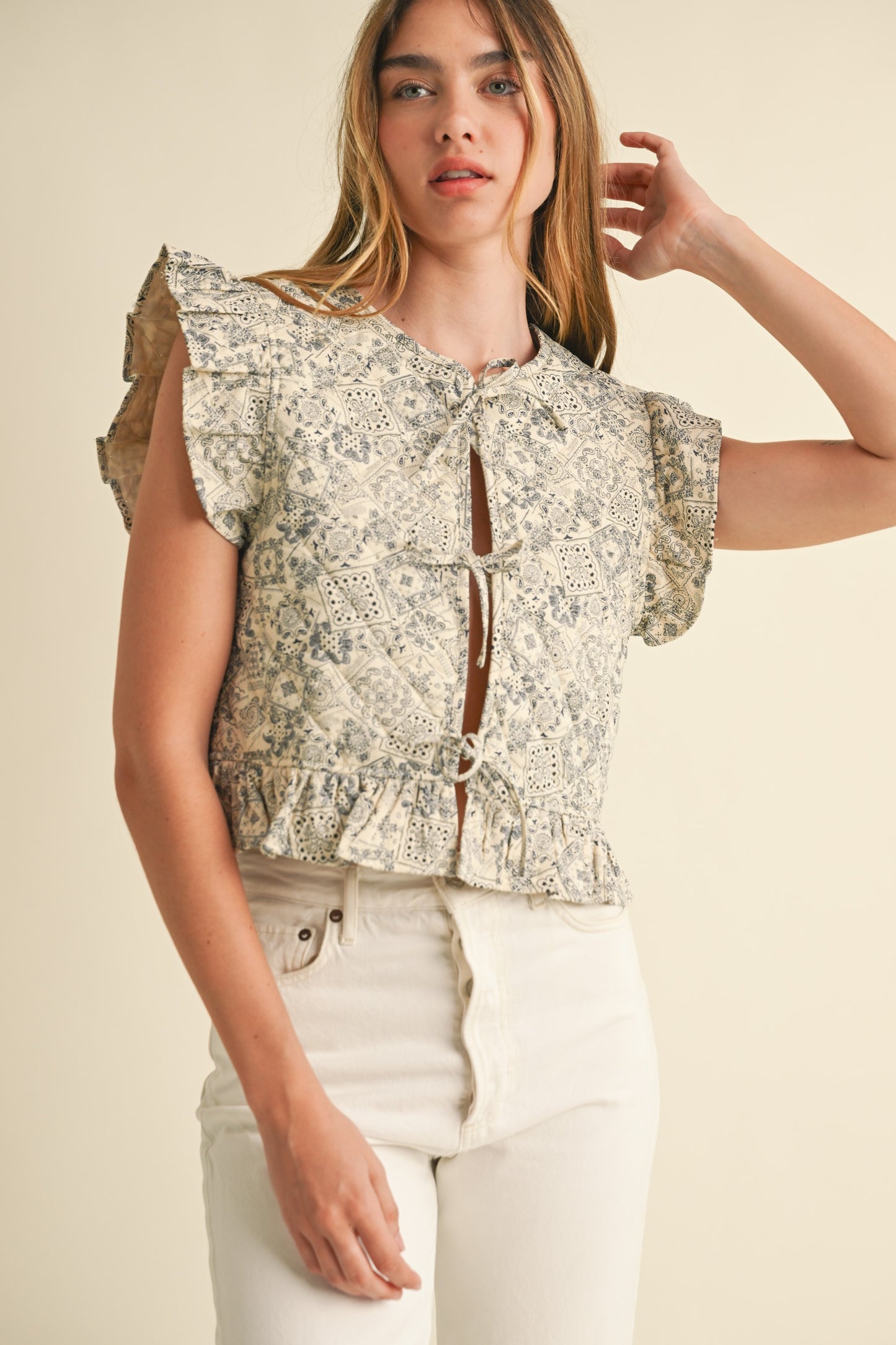 The Mandie- Quilted Vest