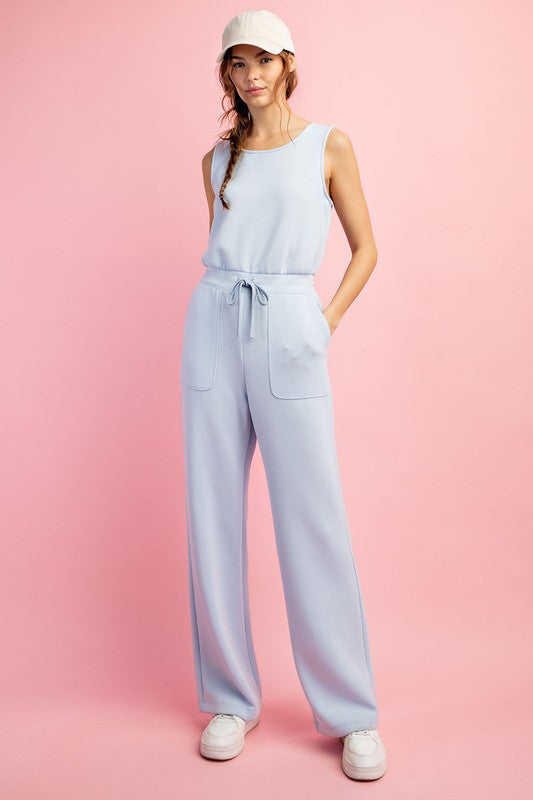 "Count Me Out" Lounge Romper