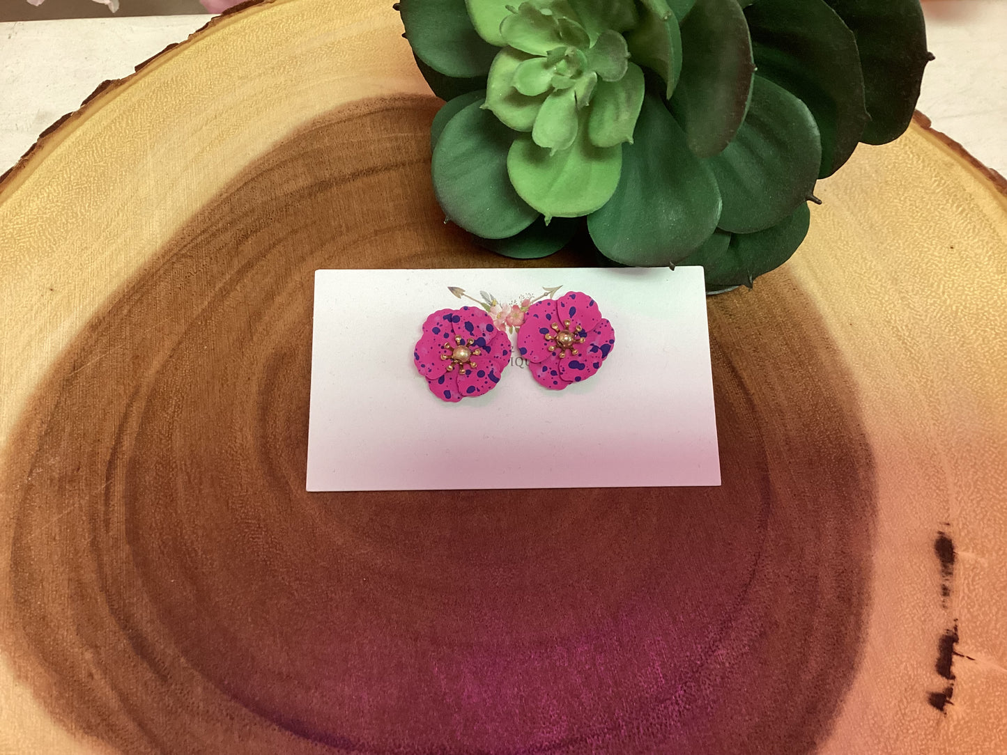 20mm Flower Earrings