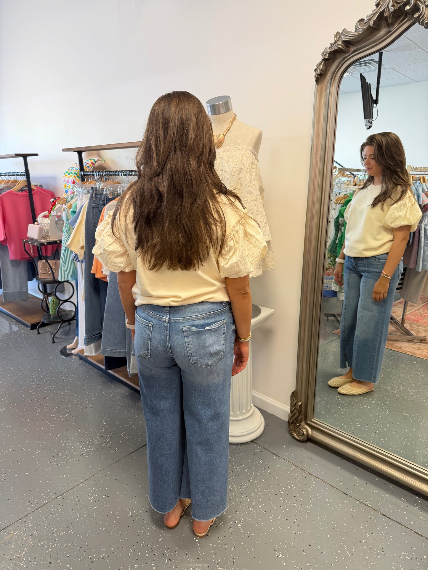 In Bloom Puff Sleeve Top