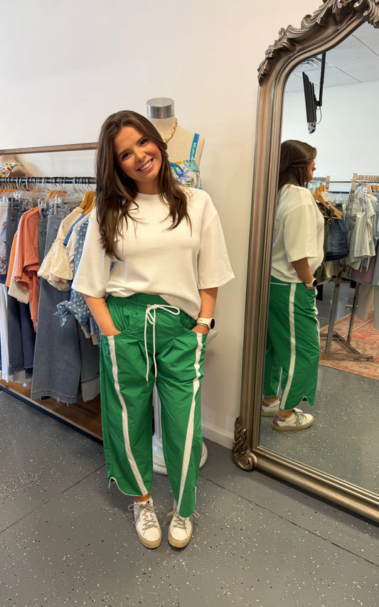 Windbreaker Barrel Pants