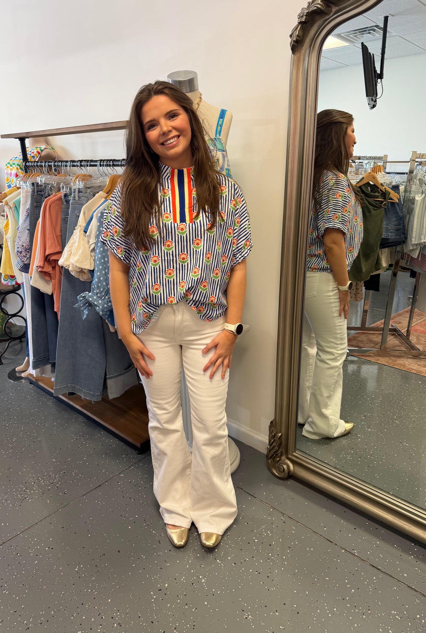 Coastal Garden Blouse