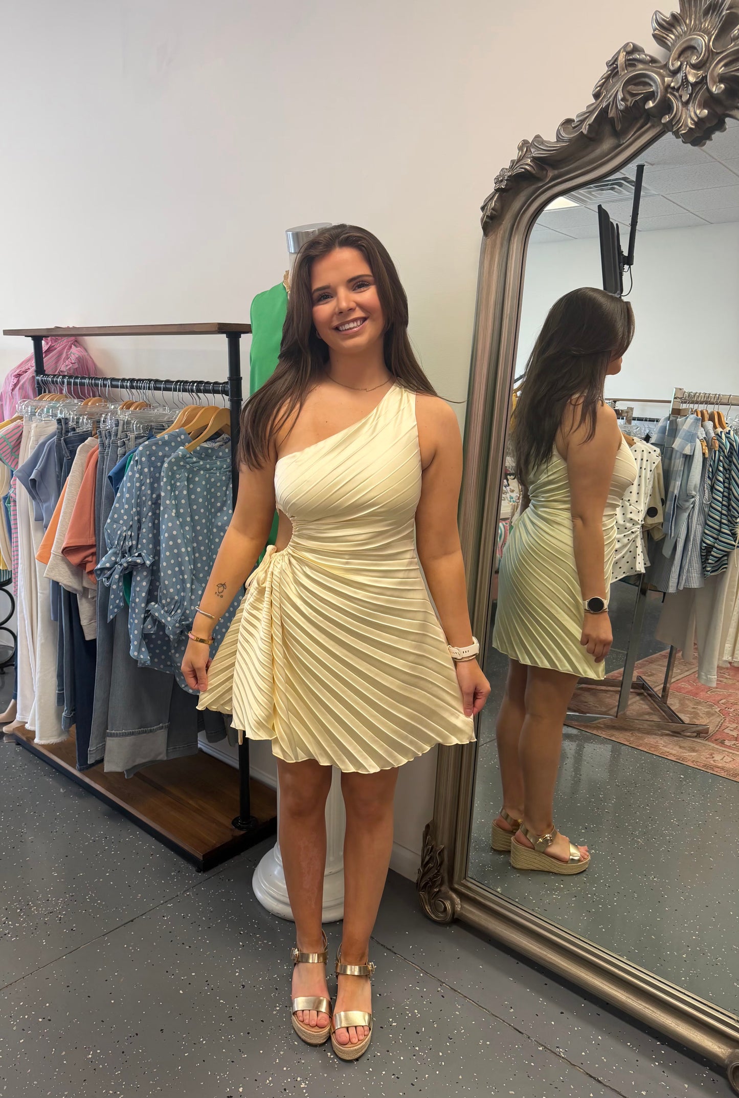 Sweet & Sassy Dress-Yellow