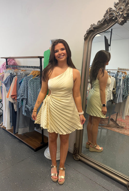 Sweet & Sassy Dress-Yellow