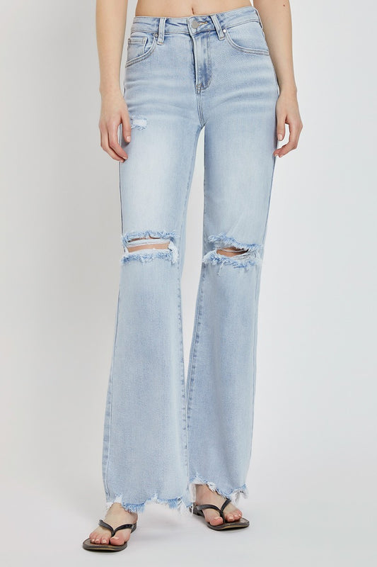 High Rise Wide Leg Jeans