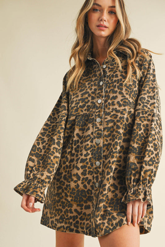 Wild Side-Leopard Dress