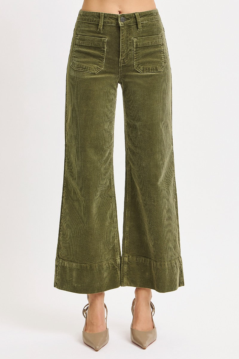 High Rise Corduroy Pants