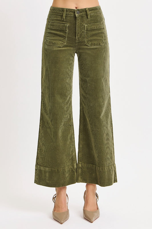 High Rise Corduroy Pants