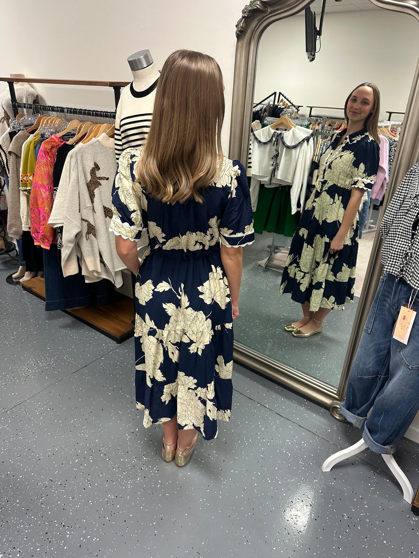 The Hailey Midi Dress