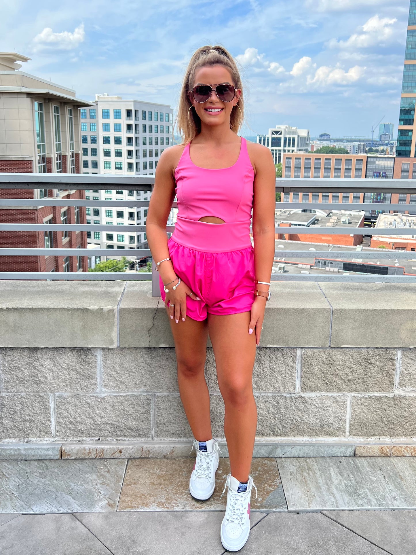 "The Kate" Athletic Romper