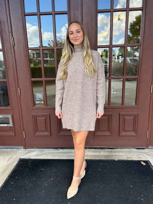 Timeless Choice-Sweater Dress