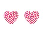 Crystal Heart Earrings