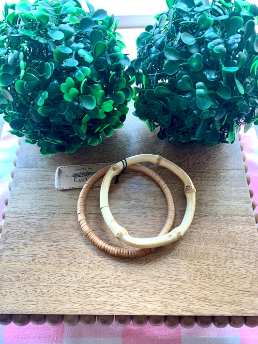 Natural Bamboo Bracelet