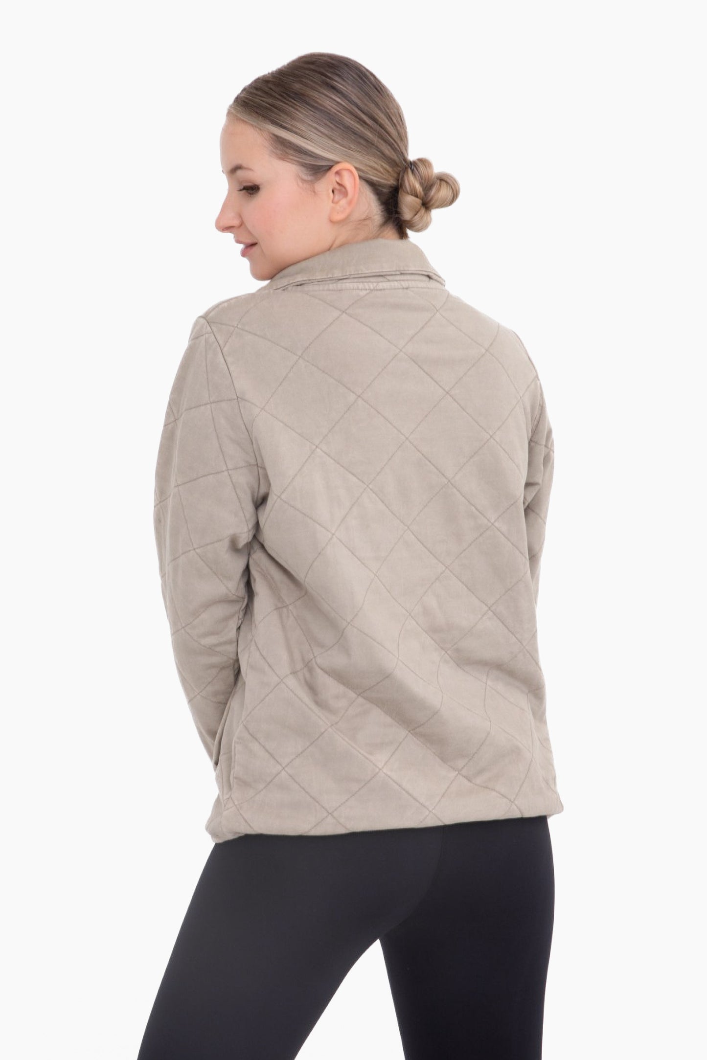 Quilted Pullover