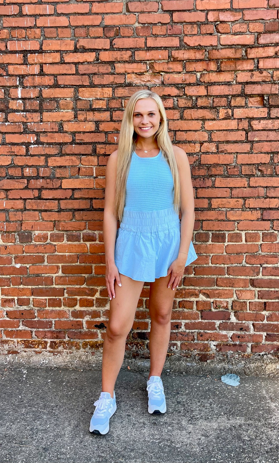 “Even Grounds” Athletic Romper