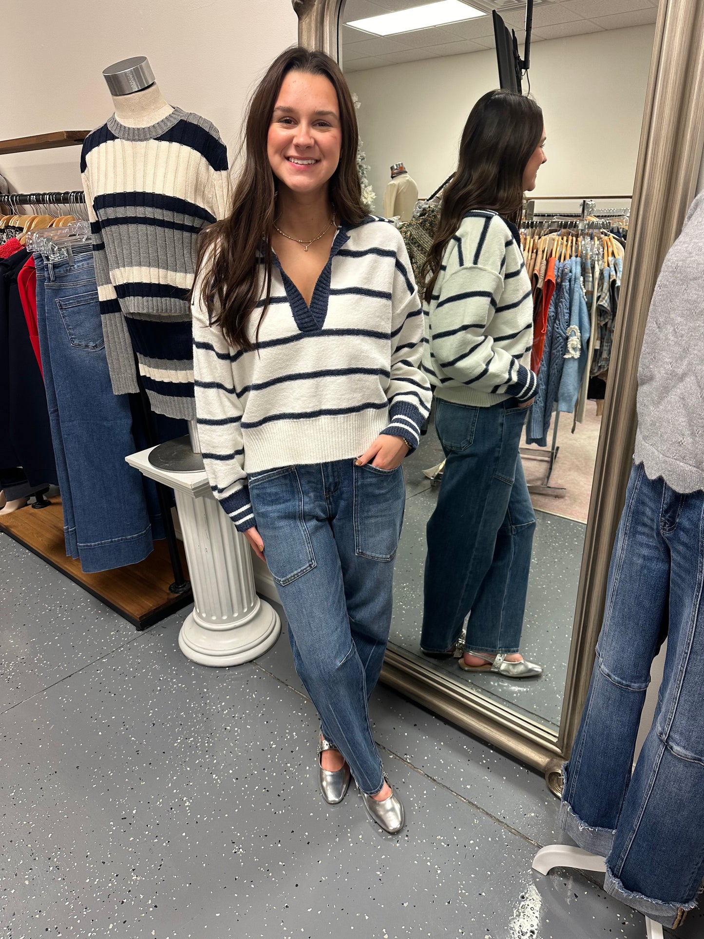 Marina Blue Pullover