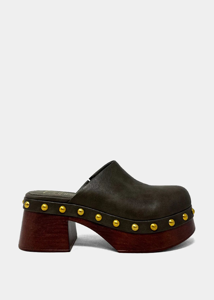 Lily Wedge- Olive Green