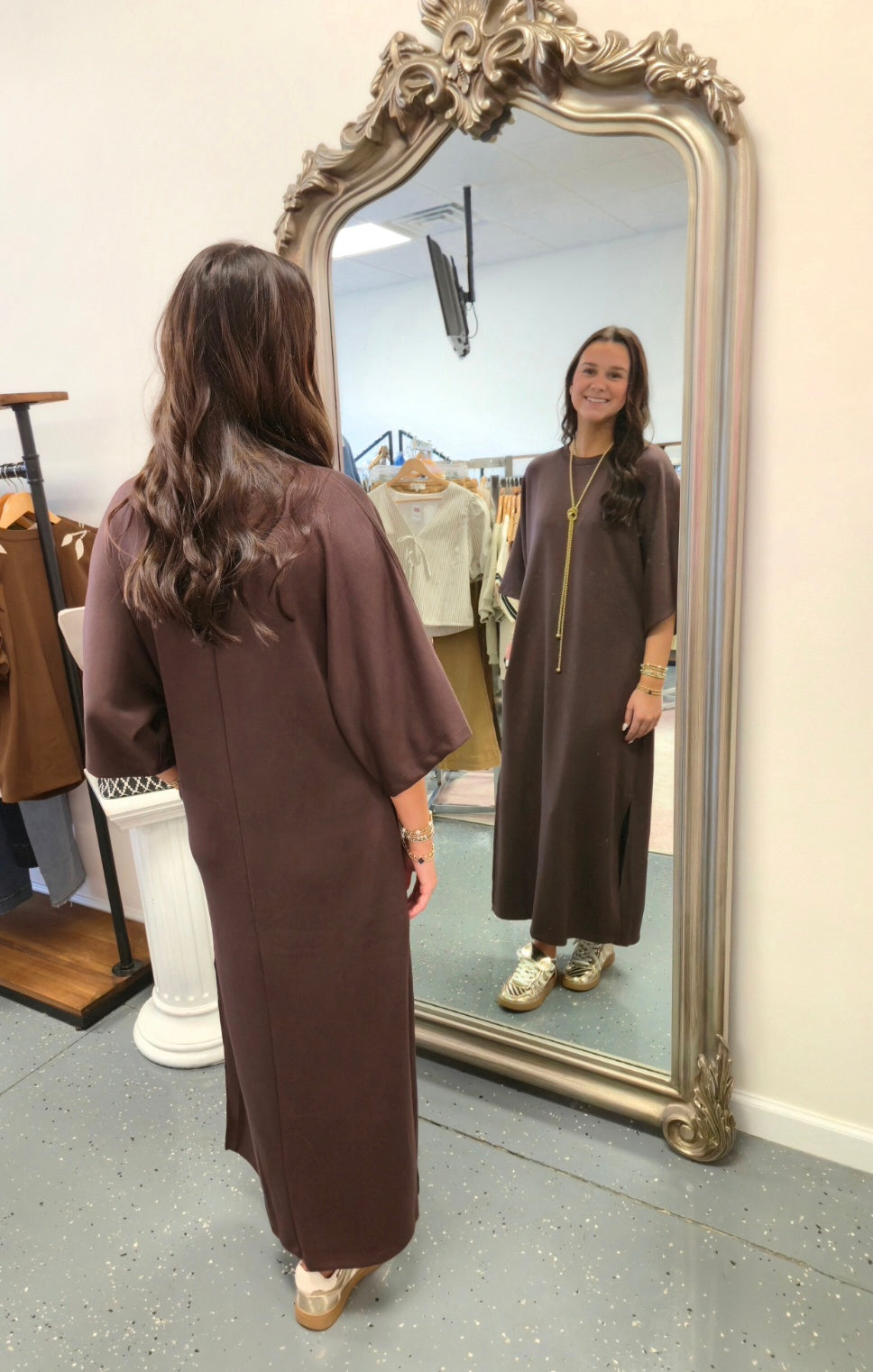 Capable of Anything Midi Dress