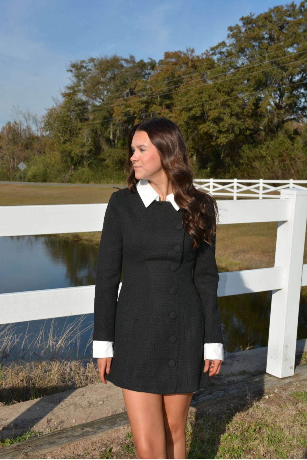 Grace Tweed Mini Dress