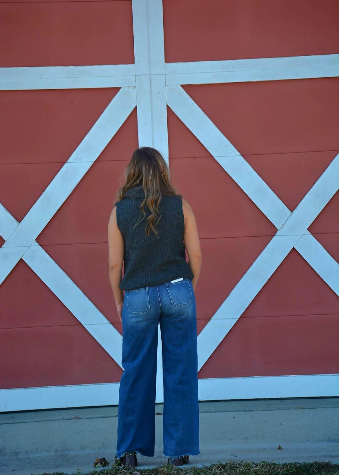 Turtleneck Sleeveless Sweater