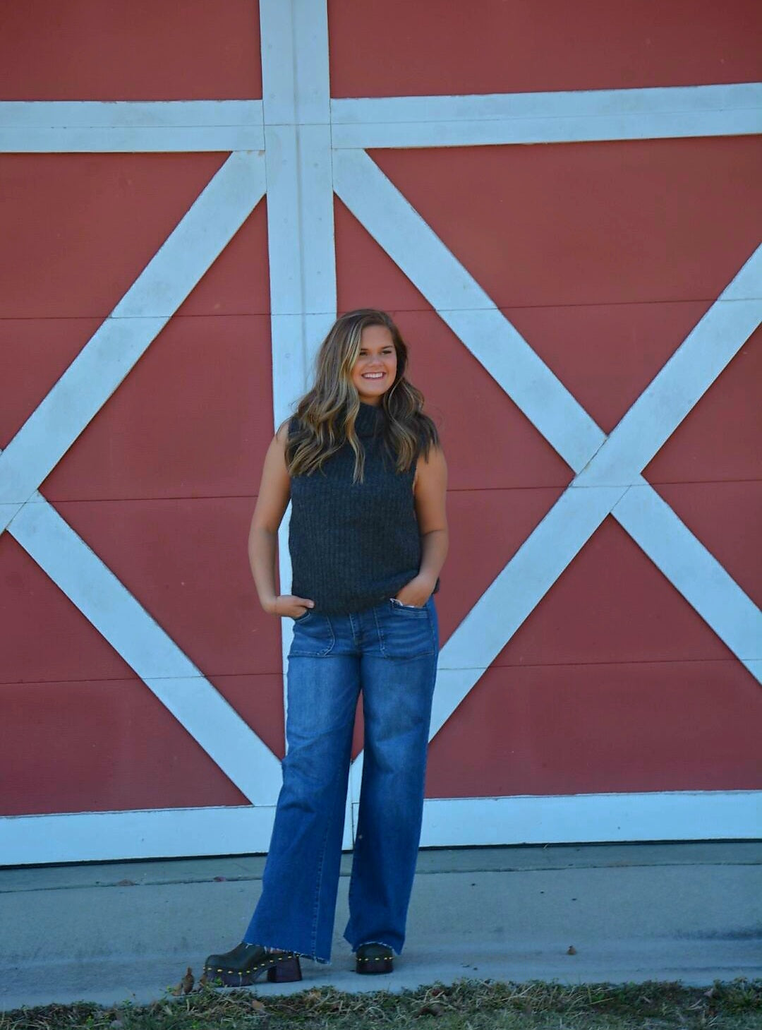 Turtleneck Sleeveless Sweater