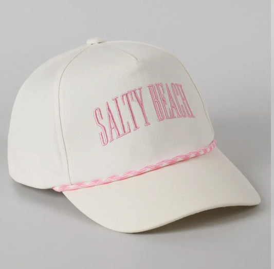 Salty Beach Hat-Pink