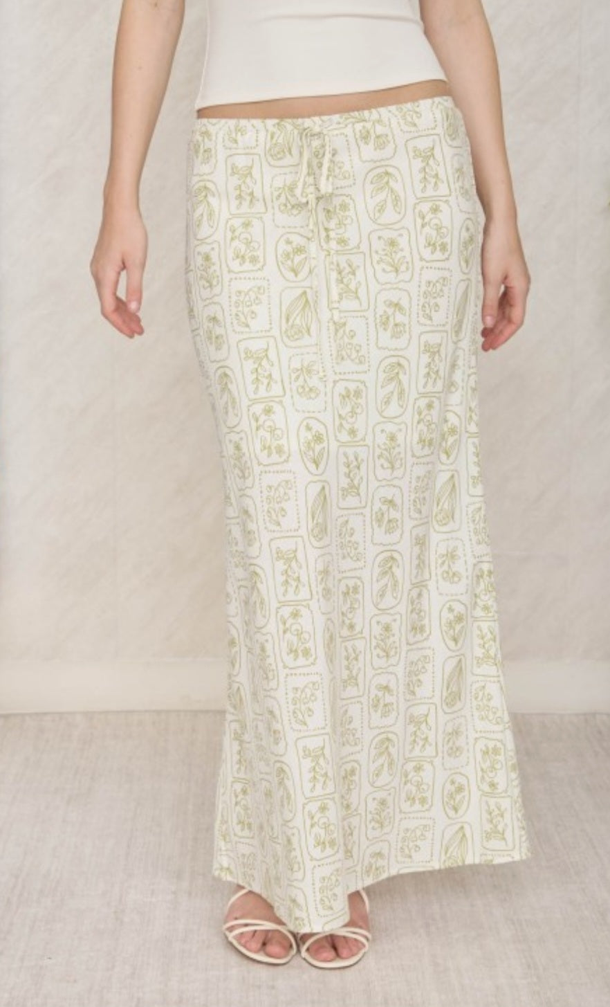 Skirt Olive Grove Maxi