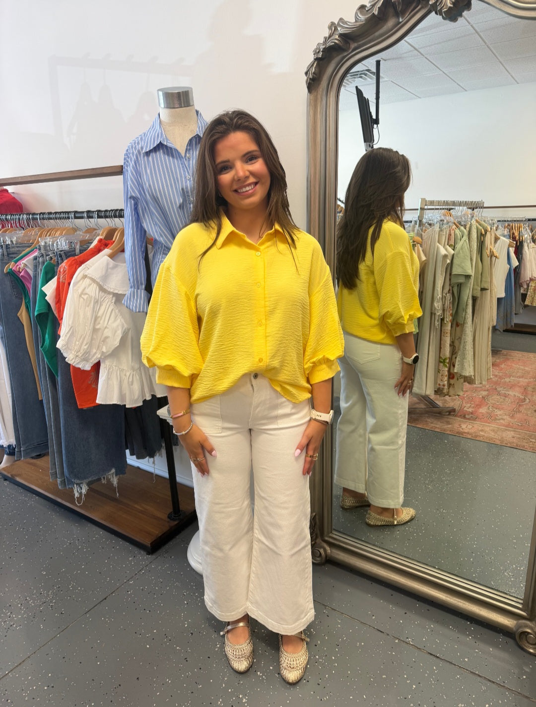 Sunshine Social Blouse