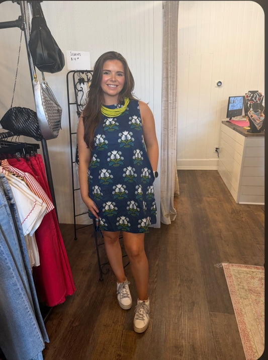 Floral Shift Dress