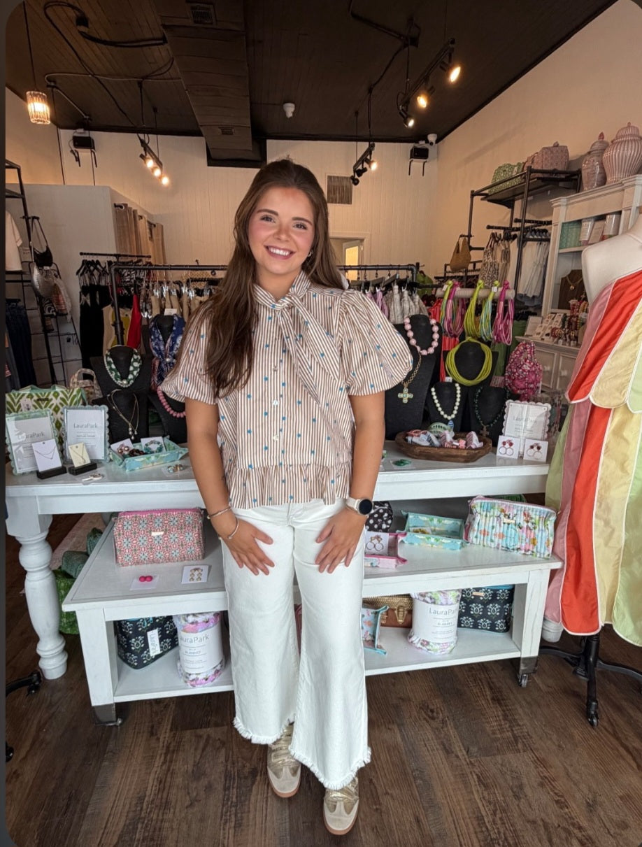Full Of Charm Button Down
