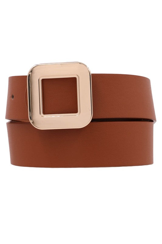 Faux Leather Belt