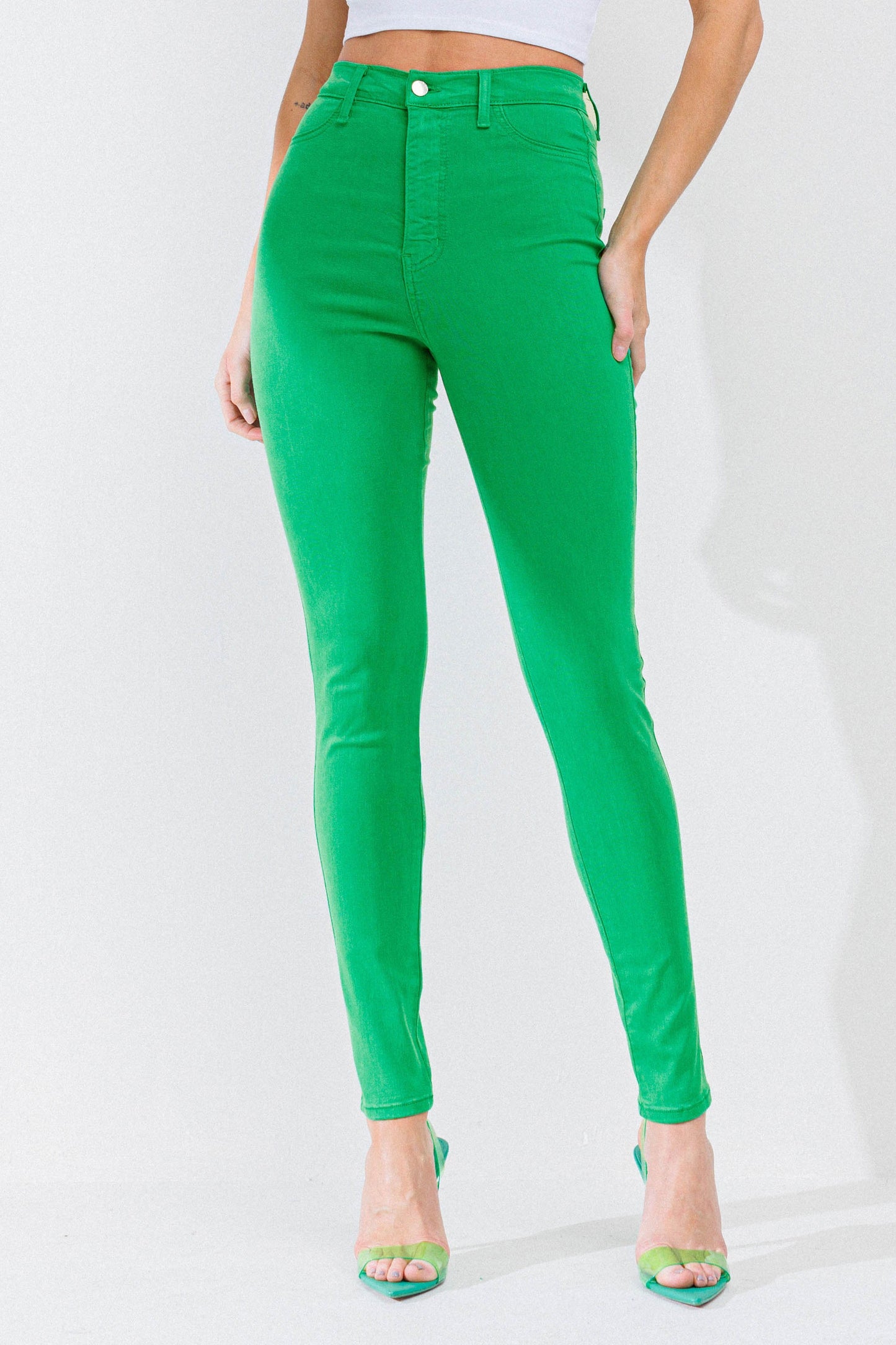 Tencel Skinny Jeans