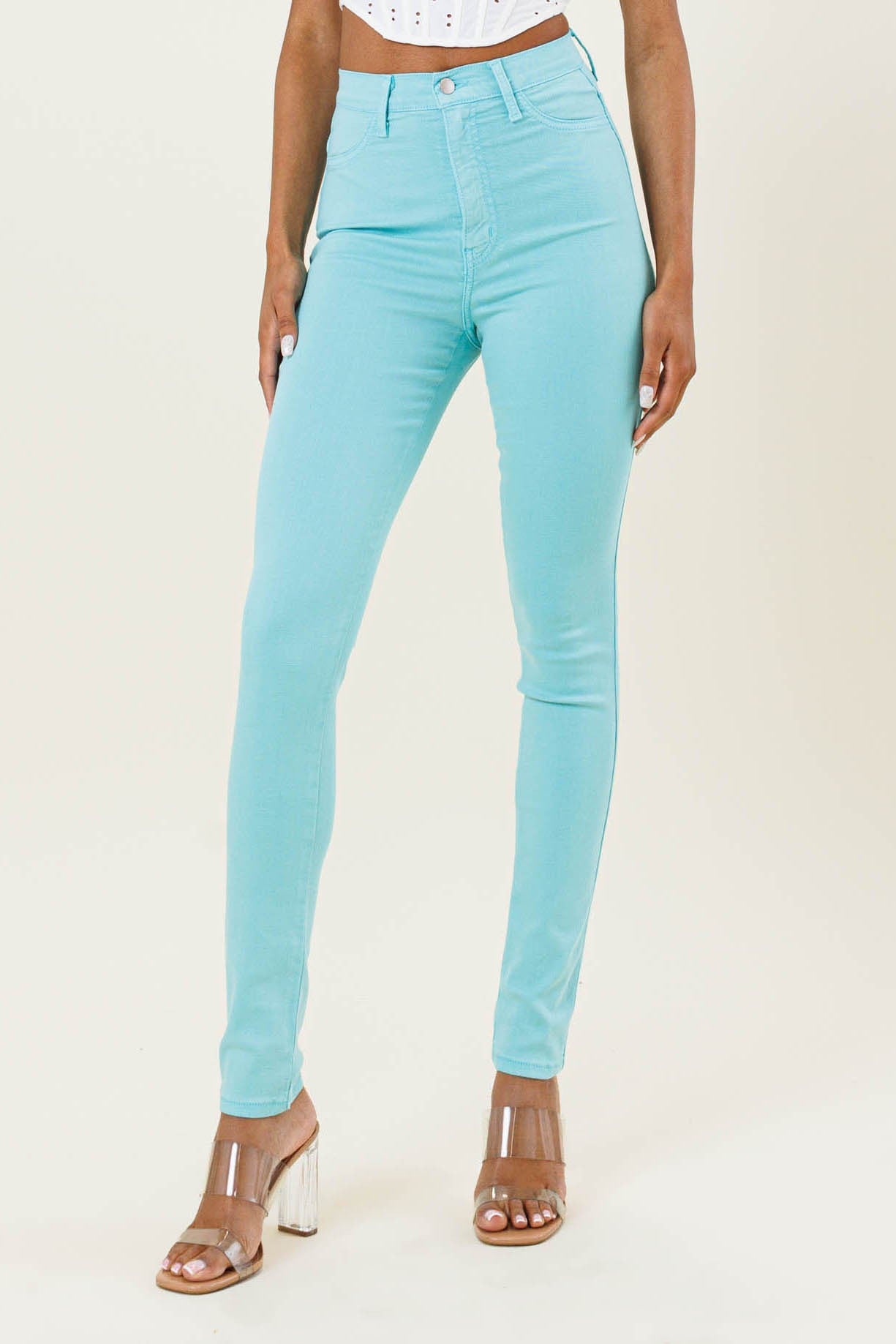 Tencel Skinny Jeans