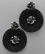 Bead & Fringe Earrings